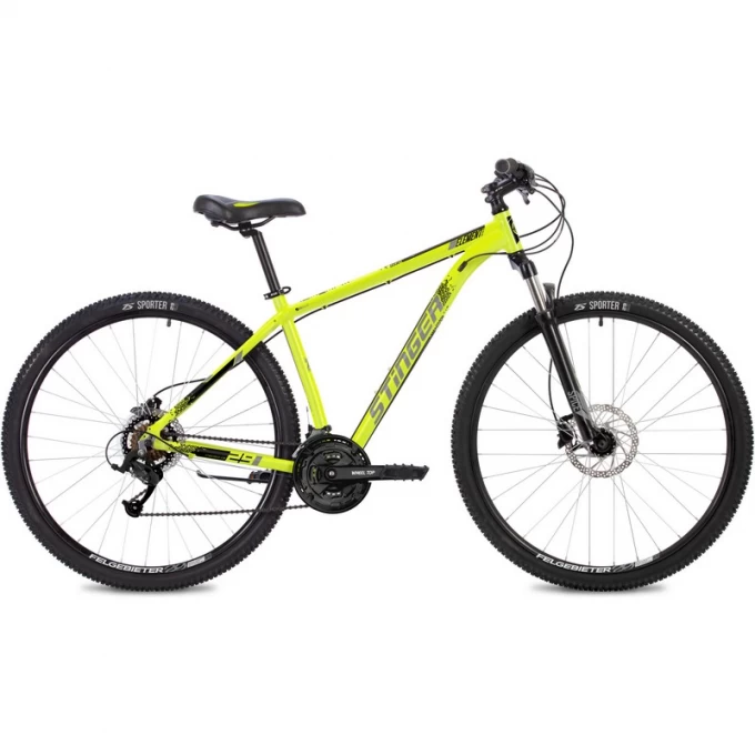Горный велосипед STINGER ELEMENT PRO SE 29" жёлтый с рамой 18" 29AHD.ELEMPRO.18GN22 Горный велосипед STINGER ELEMENT PRO SE 29" жёлтый с рамой 18" 29AHD.ELEMPRO.18GN22